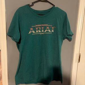 Ariat Teal V-Neck T-Shirt